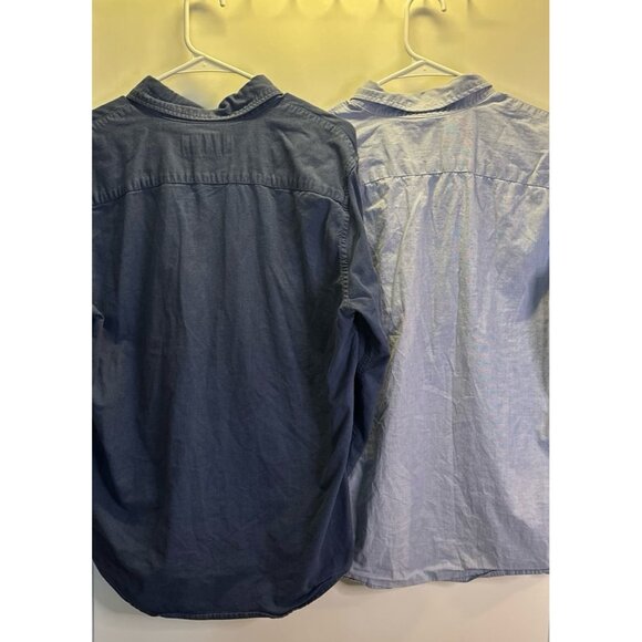 Abercrombie men’s Blue Button Down (Med/Lrg) two shirts - Picture 5 of 8